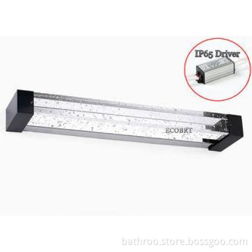 Crystal Waterproof Bathroom Lights 2850K - 6500K For Househ